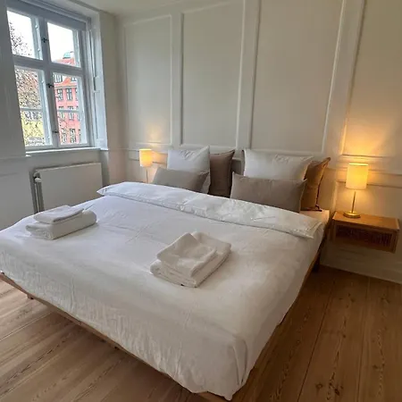 Apartament Luksusbolig Ved Grabrodretorv Kopenhaga